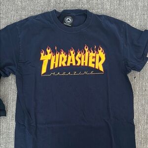 Thrasher Men's Black T-Shirt